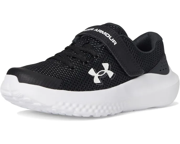 Детские кроссовки Under Armour Surge 4 на липучке для бега и активного отдыха