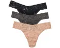 Трусы танга Hanky Panky Signature Lace Original Rise 3 шт