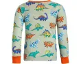 Пижамный комплект Hatley Kids из хлопка с принтом Dino Party