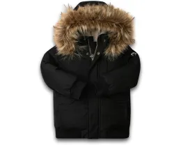 Детское зимнее пальто City Transit с искусственным мехом и утеплителем Sorona