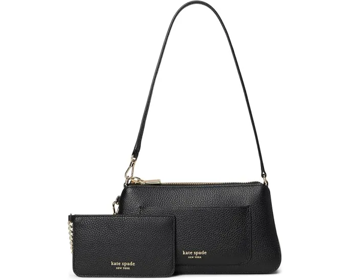 Сумка пошет Kate Spade New York Ava из кожи со съемной цепочкой