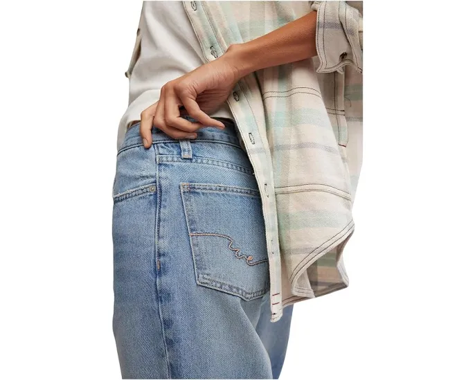 Джинсы We The Free Holly с клешем и высокой посадкой от Free People