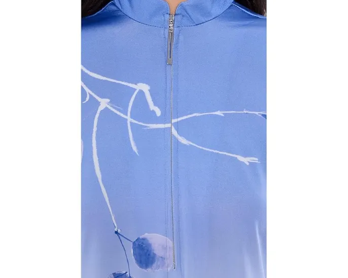 Лонгслив Jamie Sadock с коротким воротником-стойкой и застежкой на четверть