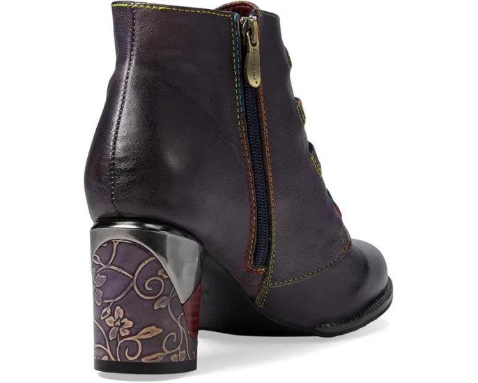 Ботильоны L'Artiste by Spring Step Maleeka с цветочным декором и липучкой