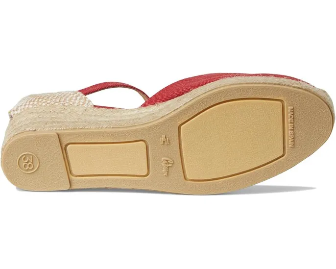 CASTANER Carol 30 эспадрильи на танкетке с ремешком на щиколотке