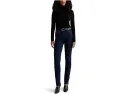 Джинсы AG Jeans Mari Mid Rise Straight Extended In Modern Indigo с завышенной талией