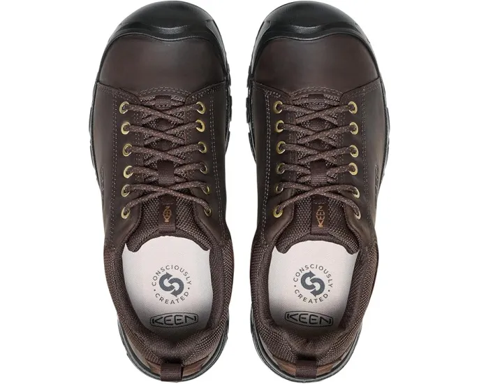 Кожаные оксфорды KEEN Targhee IV с водонепроницаемой конструкцией и бесшовной технологией