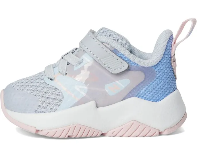 Детские кроссовки New Balance Rave Run v2 с эластичными шнурками и верхней липучкой для малышей