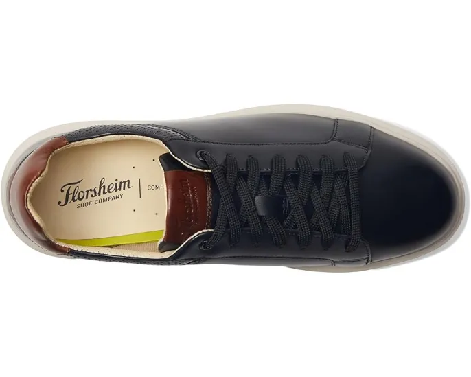 Кроссовки Florsheim Social Lace To Toe из кожи с перфорацией