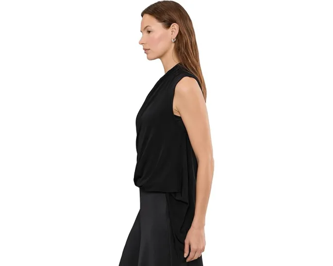 Топ Adaline от AllSaints с запахом и без рукавов