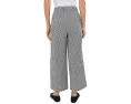 Брюки Petite Organic Cotton Pucker Check Ankle Wide от Eileen Fisher с клеткой