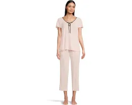 Короткий пижамный сет с коротким рукавом от Kate Spade New York из модала