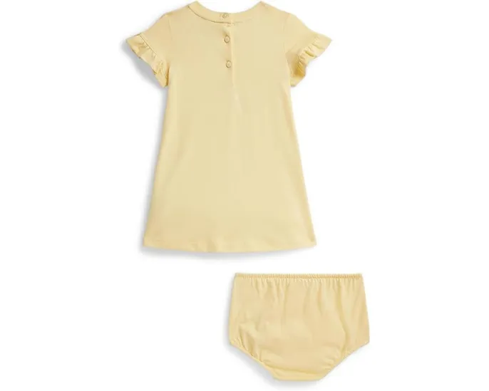 Комплект Polo Ralph Lauren Kids: платье и шортики с медвежонком Polo Bear