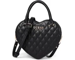 Сумка-сердце Atabey Heart из стеганой экокожи GUESS