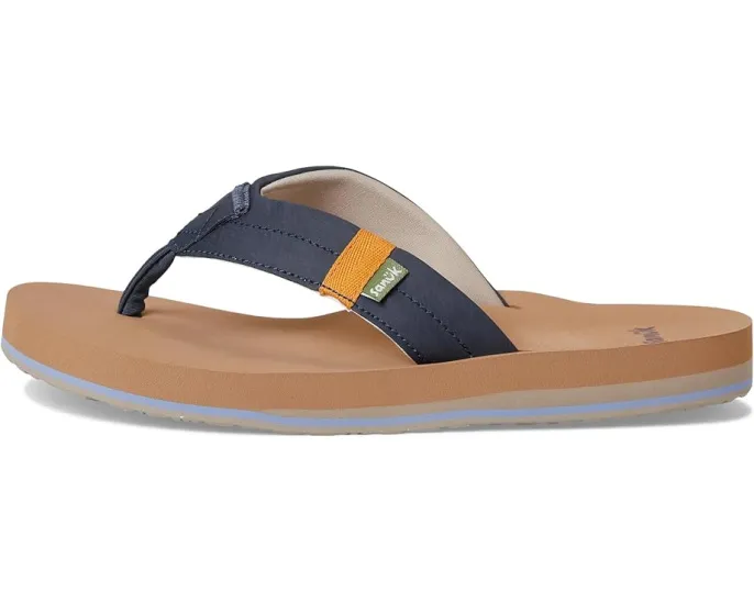 Sanuk Sawyer мюли из мягкого льна с пробковой стелькой и открывалкой для бутылок