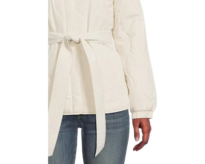 Пуховик Lauren Ralph Lauren с поясом и капюшоном длиной 25 дюймов