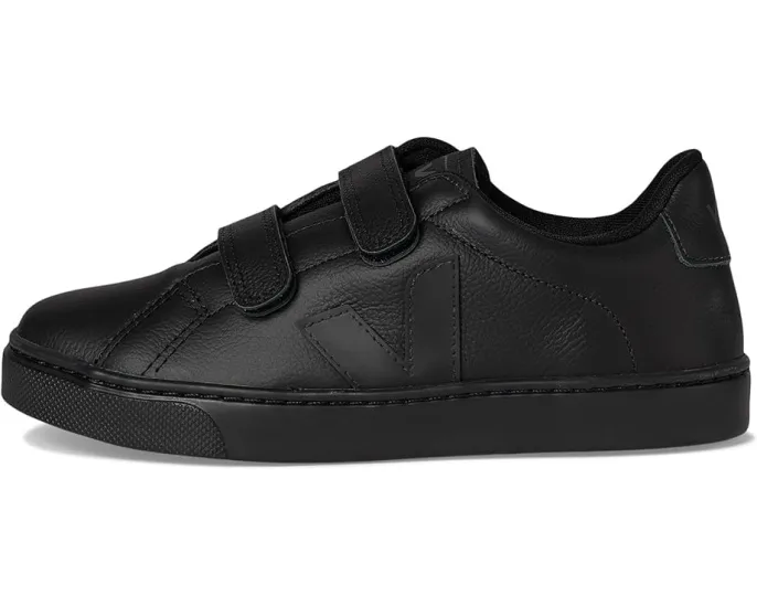 Детские кроссовки VEJA Small Esplar с кожаным верхом и застежкой на липучке