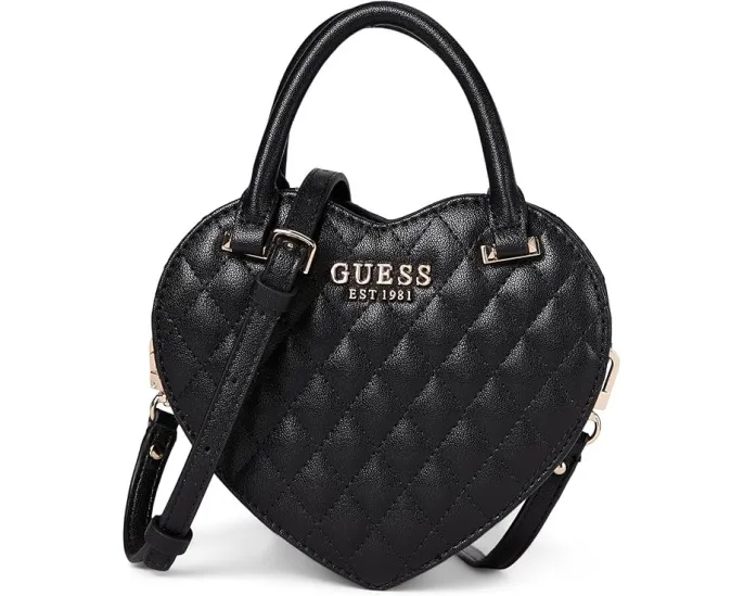 Сумка-сердце Atabey Heart из стеганой экокожи GUESS