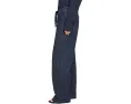 Органические хлопковые прямые брюки Indigo Knit от Eileen Fisher