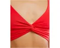 Реверсивный топ FP Movement Never Better Twist Crop с глубоким вырезом