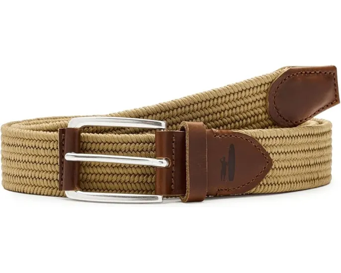 Ремень johnnie-O Farley из вощеного хлопка с эластичной вставкой