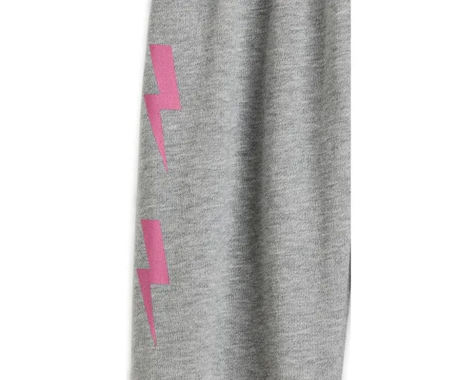 Chaser Kids Vintage Fleece Slim Slouchy джоггеры для маленьких детей с розовыми молниями