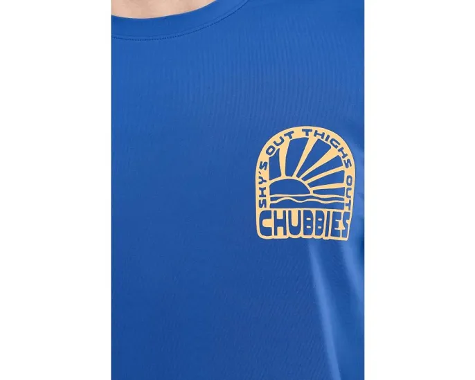 Толстовка Chubbies The Sunny Tomorrow с защитой UPF 50+ и влагоотводящей тканью