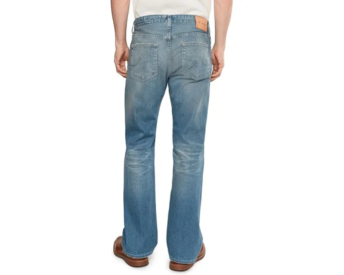 Классические джинсы клеш Clint 19 Years Mobius из японского денима от AG Jeans