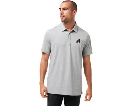 Поло TravisMathew Arizona Diamondbacks The Zinna для фанатов с тремя пуговицами