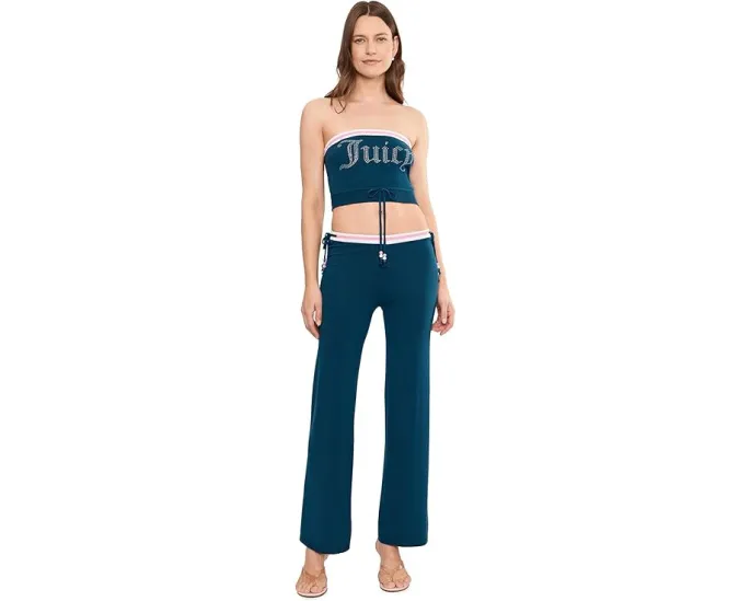 Широкие штаны Juicy Couture с двойным шнурком