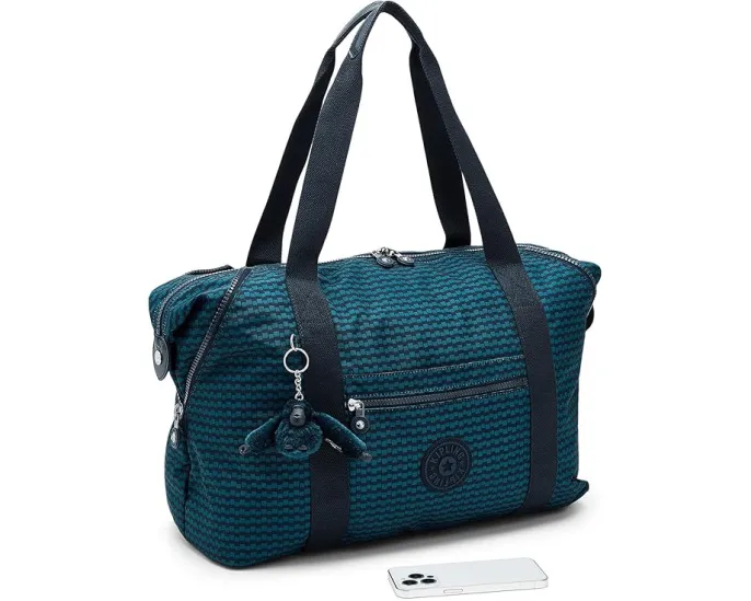 Средняя сумка-тоут Art Medium Tote Bag от Kipling с задним рукавом для чемодана