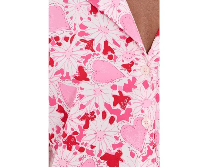 Пижамная блуза Lilly Pulitzer Mari на пуговицах