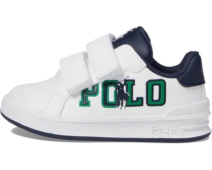 Кроссовки Polo Ralph Lauren Heritage Court II с графическим принтом для малышей