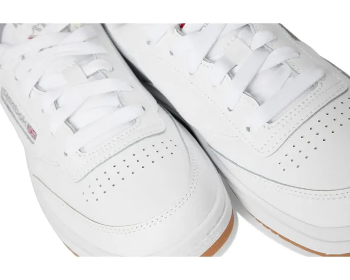 Детские кроссовки Reebok Club C Double с верхом из синтетической кожи и текстиля