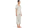 Короткий комплект пижамы Bedhead PJs из хлопкового трикотажа с короткими рукавами