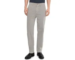 Прямые брюки AG Jeans Archie Sueded Straight из итальянского сатина