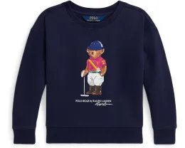 Свитшот Polo Ralph Lauren Kids с принтом Polo Bear и свободным кроем для малышей