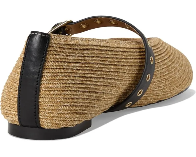 Туфли Madewell Remy Mary Jane на плоском ходу из соломки