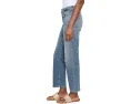 Джинсы 7 For All Mankind Calie Straight Ankle с высокой посадкой и прямым кроем