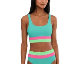 Топ Beach Riot Mackenzie с цветными блоками и фиксированными бретелями