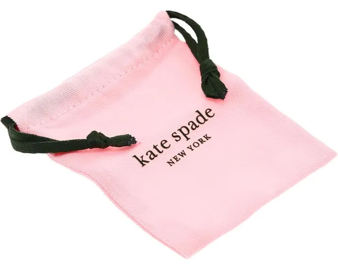 Kate Spade New York миниатюрные серьги-гвоздики с квадратными стразами