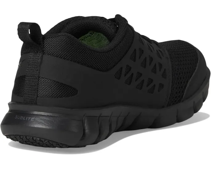 Рабочие кроссовки Reebok Work Sublite с мягким носком и противоскользящей подошвой