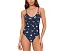 Купальник цельный с V-образным вырезом BeachClub от Seafolly со съемными чашками