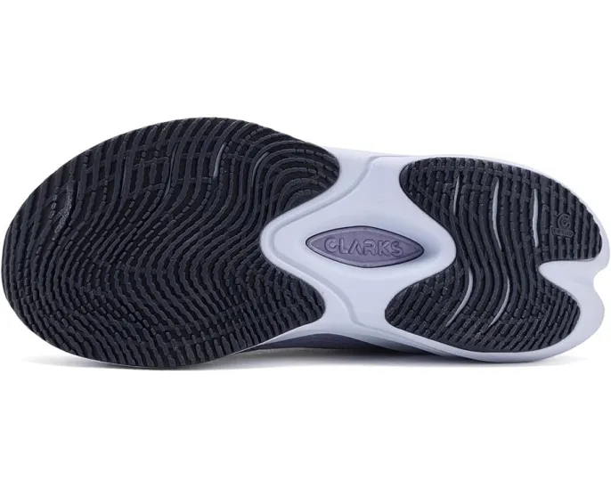 Кроссовки Clarks Pace Rise для ходьбы с эластичными шнурками и технологией C360 foam
