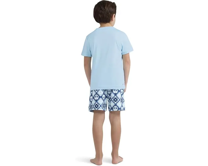 Купальный комплект Hurley Kids Crochet Skull с защитой UPF 50+