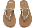 Сандалии Sanuk Yoga Strappy из кожи с сертификацией LWG