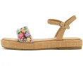 Детские сандалии Steve Madden Kids Arabela с 3D украшениями и ремешком на липучке