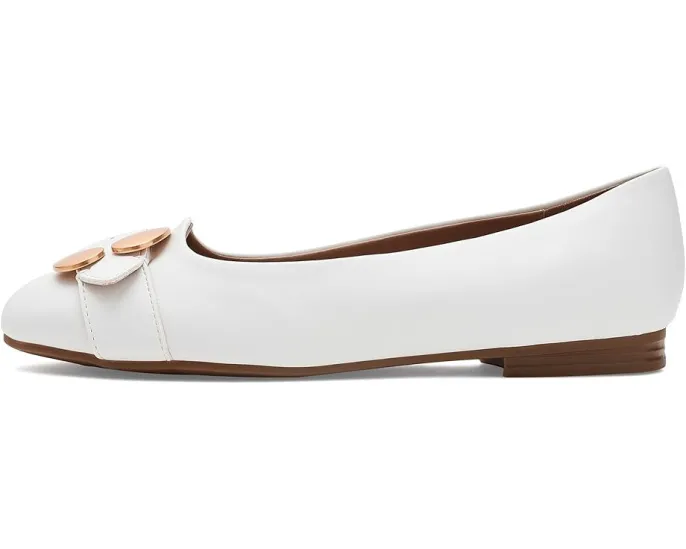 Балетки Aerosoles Paradise с круглым носком и пряжкой из матового золота