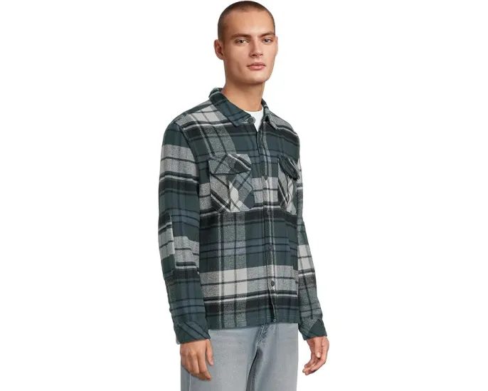 Фланелевая рубашка Hurley Santa Cruz Seaside с длинным рукавом