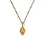 Короткое колье Adeline с подвеской от Kendra Scott из позолоченной латуни